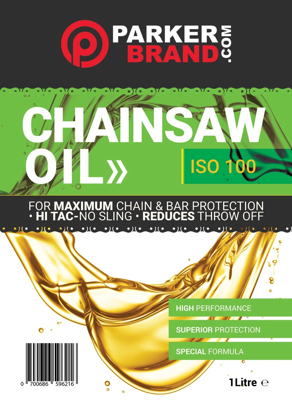 12 Pack of 1L - Chainsaw Oil (ISO100) - Image 2