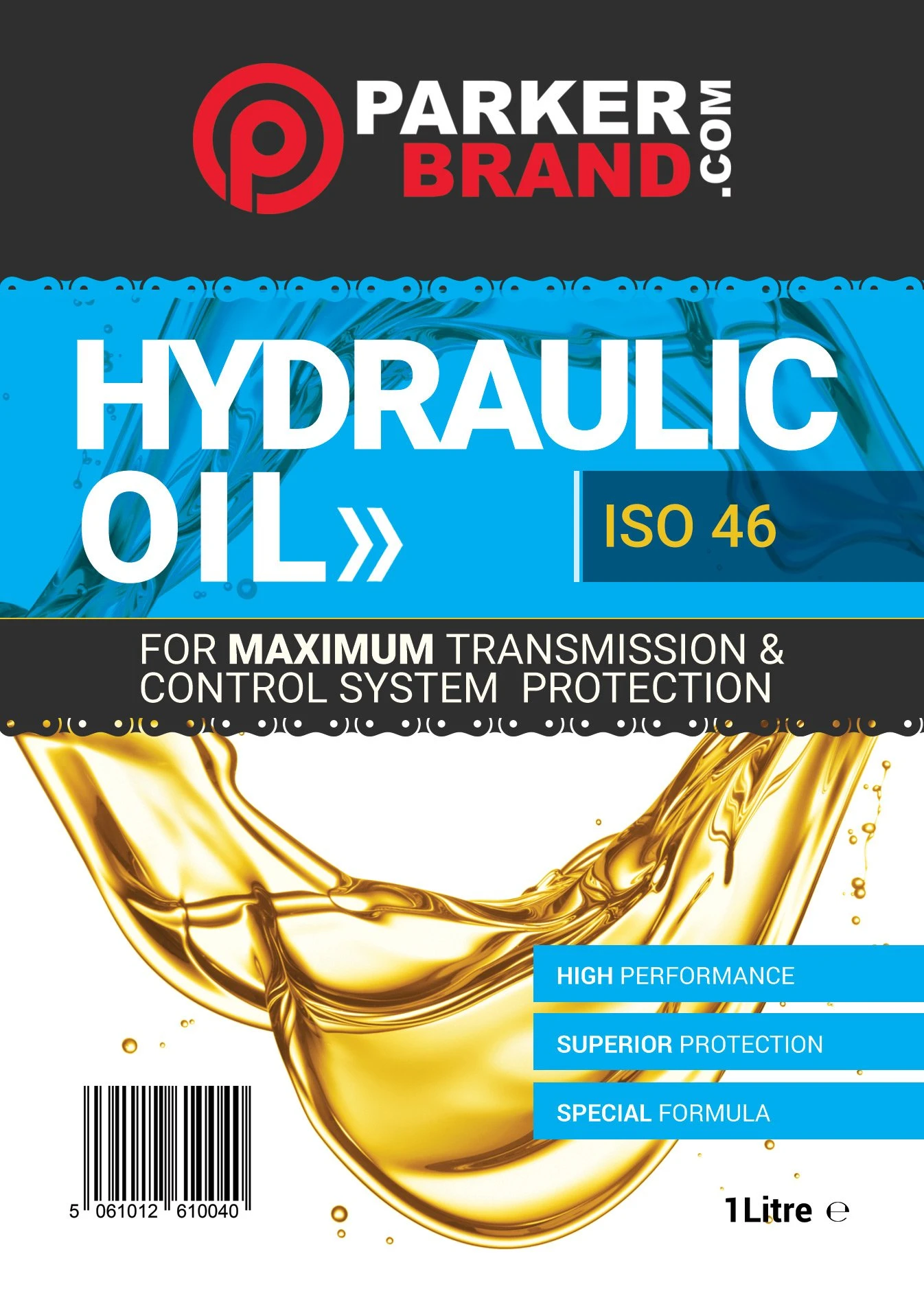 12 Pack of 1L - Hydraulic Oil (ISO 46) - Image 2