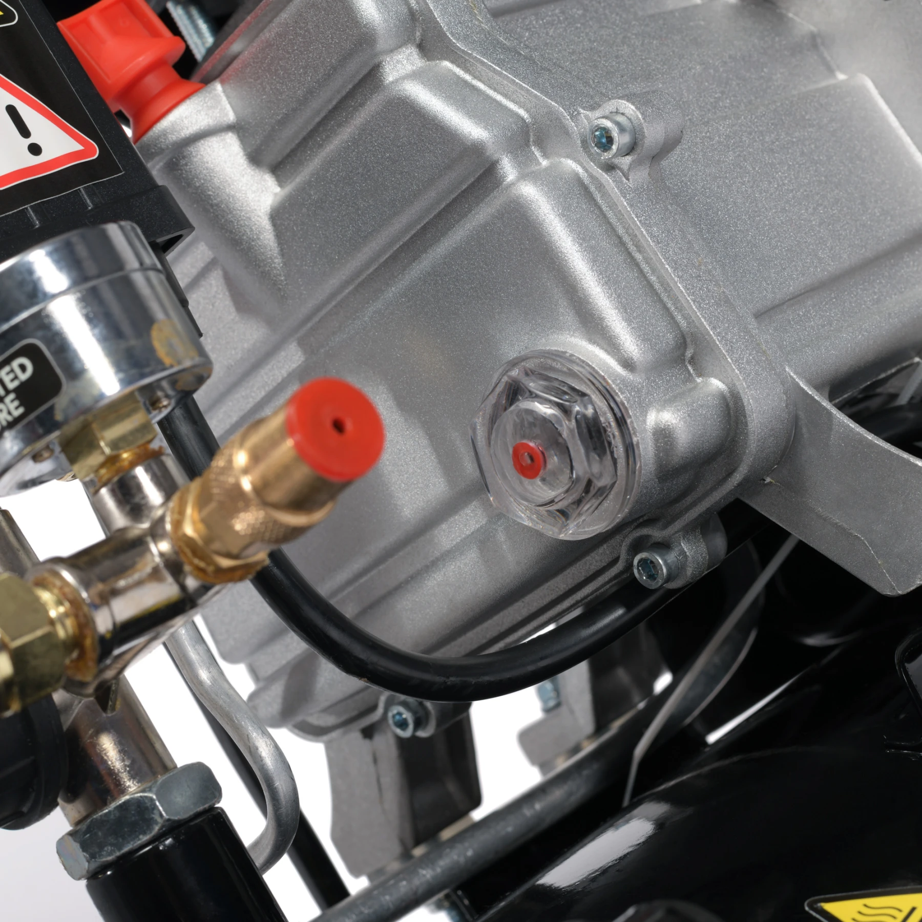 50 Litre Air Compressor with Hose Reel & Tool Kit - 9.6 CFM, 2.5 HP, 50L - Image 11