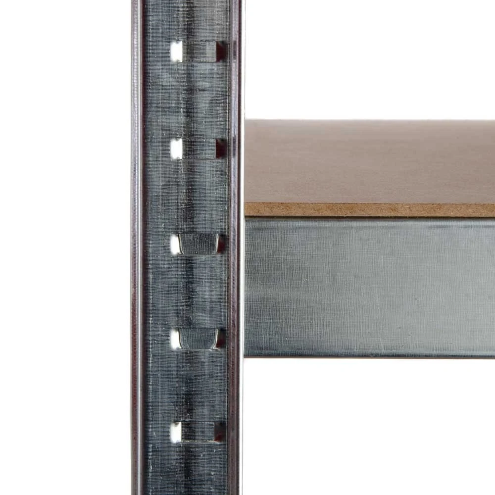 4 x Galvanised Garage Shelving Unit (175KG) - Boltless - Image 7