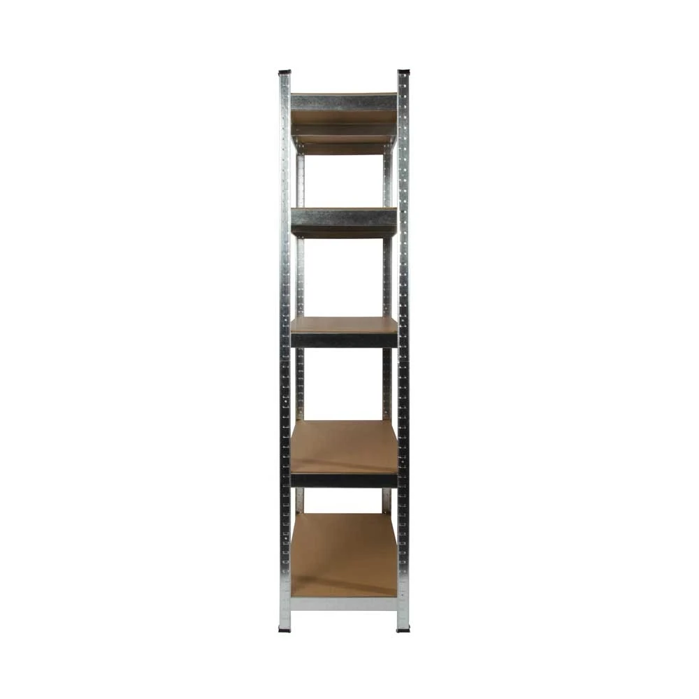 4 x Galvanised Garage Shelving Unit (175KG) - Boltless - Image 5