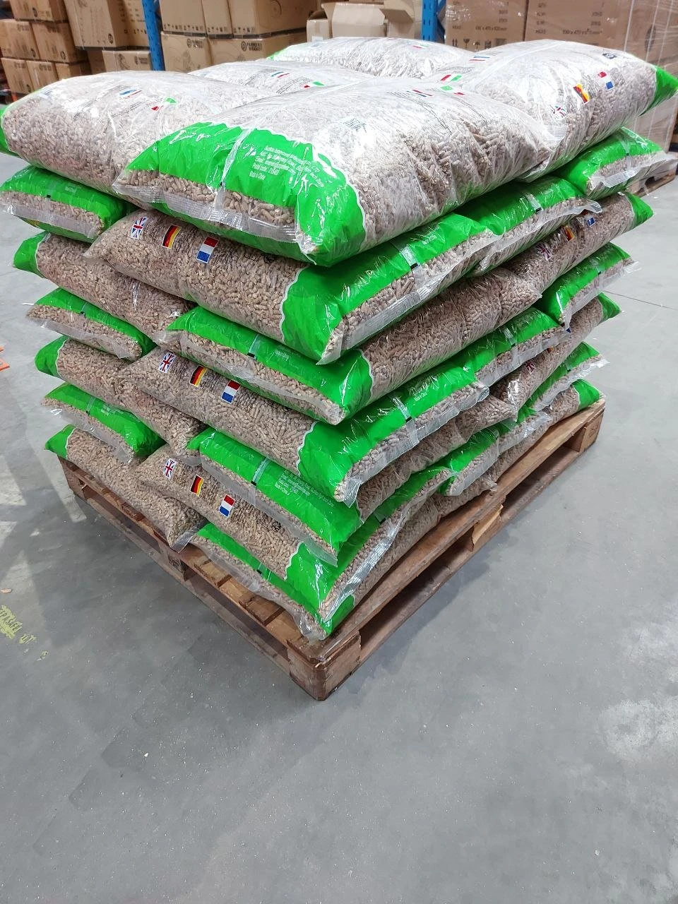 Half Pallet of ENPlus A1 Pellets for Biomass / Pizza Oven (525KG)