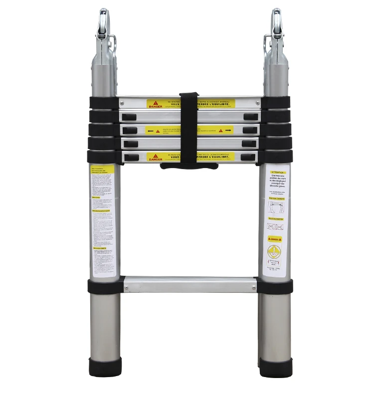 3.2M Multi Purpose Telescopic Aluminium DIY Foldable Extendable Ladders - Image 4