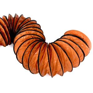 12" Portable Industrial Ventilation Fan PVC Ducting - 5M