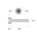 M5 x 25mm Cap Head Screw - 10 Pack - Thumbnail 2